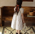 Load image into Gallery viewer, [Preorder] Lace Peter-Pan Collar Floral Dress
