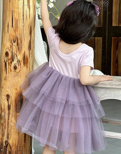 [Preorder] Tshirt Layered Tulle Dress