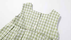 [Preorder] Gingham Square Neck Dress