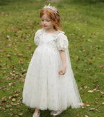 Load image into Gallery viewer, [Preorder] Elsa Glitter Snowflakes Princess Dress
