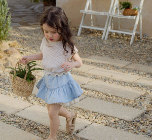 [Preorder] Chelsea Denim Skorts