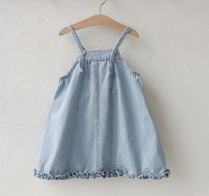 [Preorder] Muffin Denim Suspender Dress