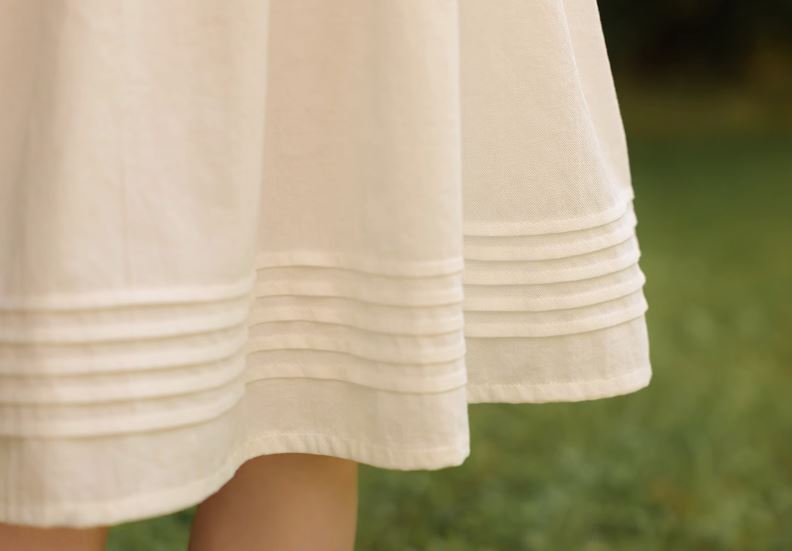 [Preorder] Horizontal Pleated Dress