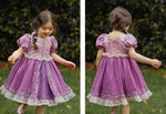 Load image into Gallery viewer, [Preorder] Rapunzel Lace Hem Princess Dress
