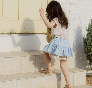 [Preorder] Chelsea Denim Skorts