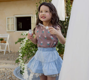 [Preorder] Chelsea Denim Skorts