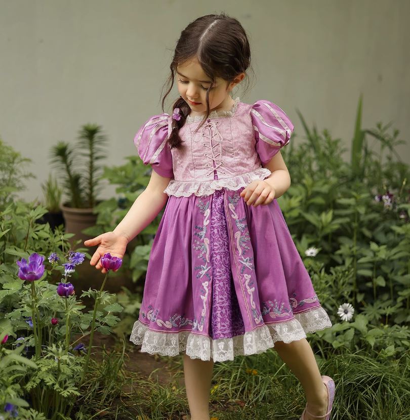 [Preorder] Rapunzel Lace Hem Princess Dress