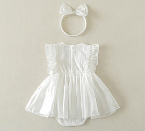 [Preorder] Front Bow Skirt Romper