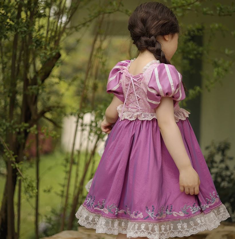 [Preorder] Rapunzel Lace Hem Princess Dress