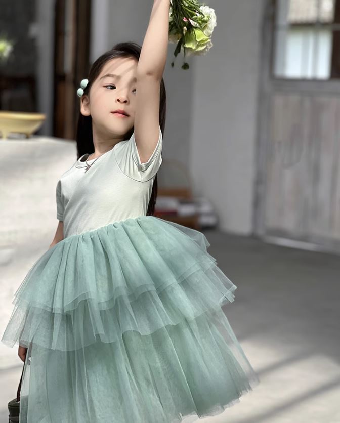 [Preorder] Tshirt Layered Tulle Dress