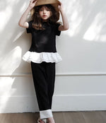 Load image into Gallery viewer, [Preorder] Ruffled Hem Twinning Top
