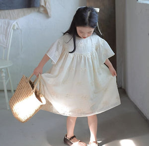 [Preorder] Hand Crochet Embroidery Dress