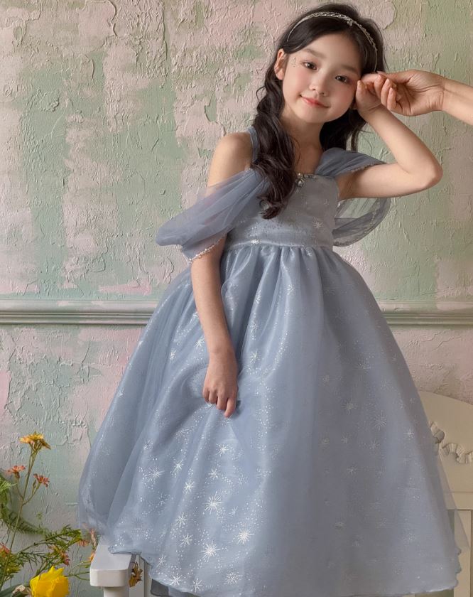 [Preorder] Elsa Off-Shoulder Princess Dress