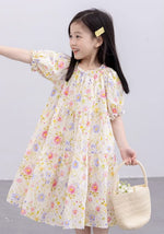 Load image into Gallery viewer, [Preorder] Shirred Collar Tiered Dress
