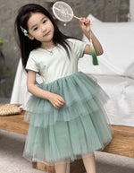 Load image into Gallery viewer, [Preorder] Tshirt Layered Tulle Dress
