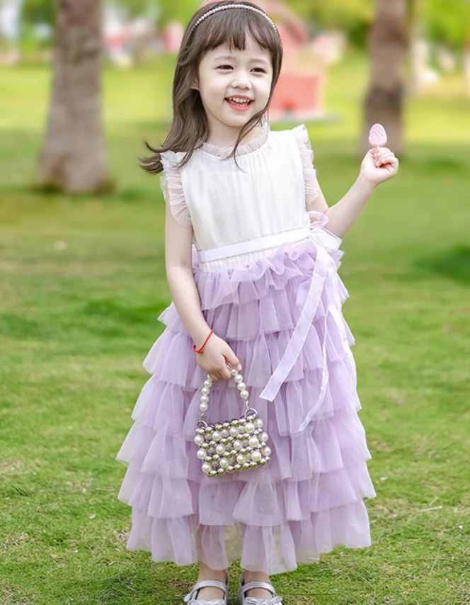 [Preorder] Side-Tie Cupcake Layered Dress