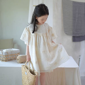 [Preorder] Hand Crochet Embroidery Dress