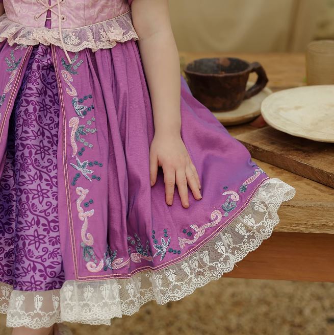 [Preorder] Rapunzel Lace Hem Princess Dress