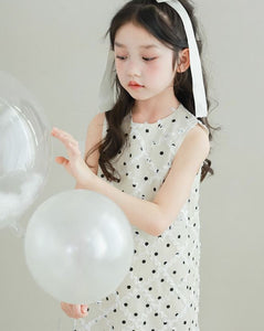 [Preorder] Polka Dots Diamond Pattern Dress