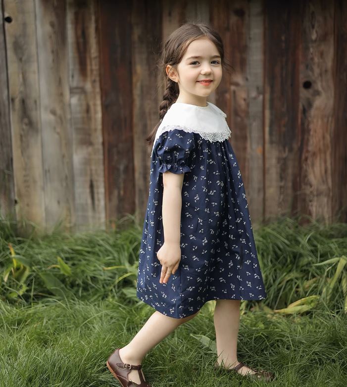 [Preorder] Detachable Collar Florette Dress