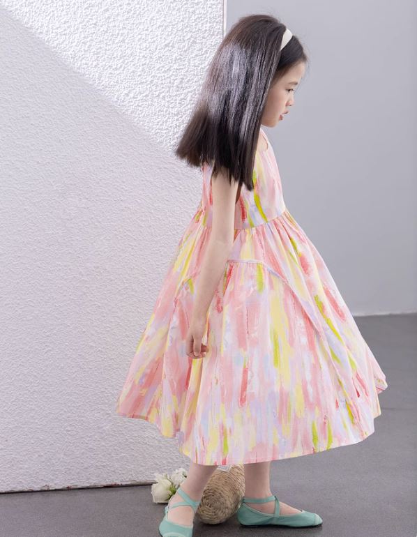 [Preorder] Breezy Oil Painting Dress