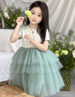 Load image into Gallery viewer, [Preorder] Tshirt Layered Tulle Dress
