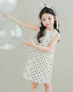 Load image into Gallery viewer, [Preorder] Polka Dots Diamond Pattern Dress
