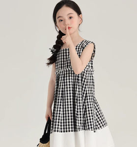 [Preorder] Gingham Square Neck Dress