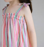 Load image into Gallery viewer, [Preorder] Colors Striped Suspender Dress
