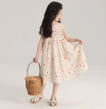 Load image into Gallery viewer, [Preorder] Colored Polka Dots Vest Dress
