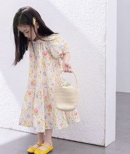 [Preorder] Shirred Collar Tiered Dress