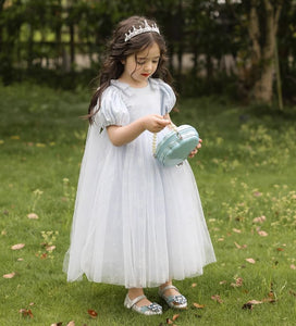 [Preorder] Elsa Glitter Snowflakes Princess Dress