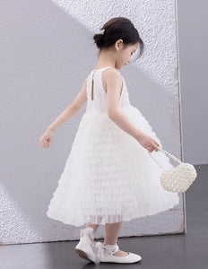 [Preorder] White Swan Layered Dress