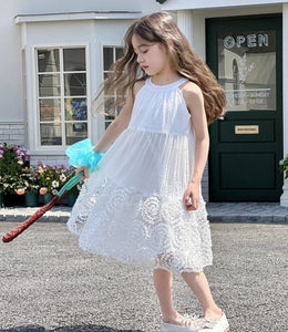 [Preorder] Spliced Jacquard Halter Neck Dress