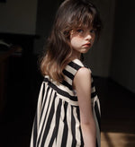 Load image into Gallery viewer, Dual Colors Striped Twinning Dress
