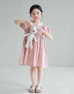 Load image into Gallery viewer, [Preorder] Lace Collar Crushed Floral Dress
