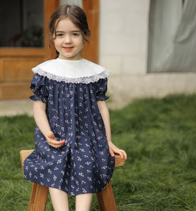 [Preorder] Detachable Collar Florette Dress