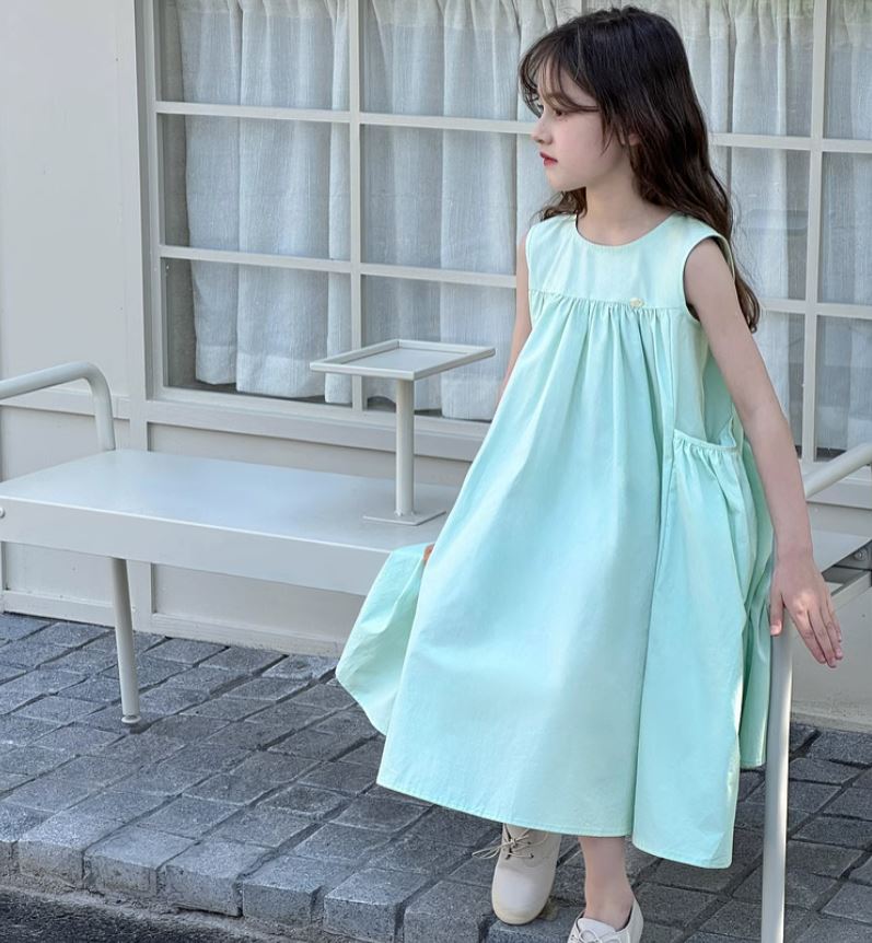 [Preorder] Cool Sleeveless Vest Dress