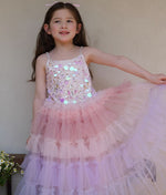 Load image into Gallery viewer, [Preorder] Sequined Gradient Tulle Dress

