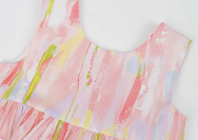 [Preorder] Breezy Oil Painting Dress