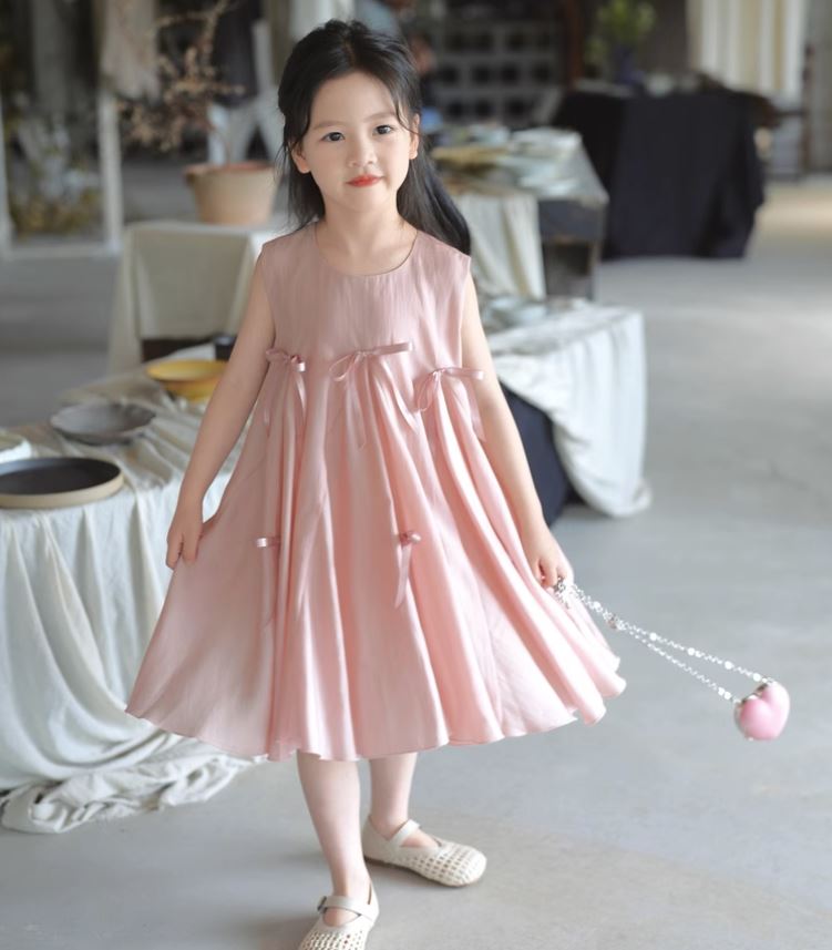 [Preorder] Butterfly Knot Vest Dress