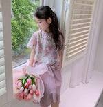 Load image into Gallery viewer, Harmonious Cheongsam Top &amp; Bottom Set
