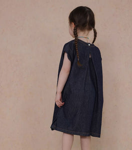 [Preorder] Side Pockets Denim Dress