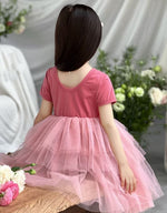 Load image into Gallery viewer, [Preorder] Tshirt Layered Tulle Dress
