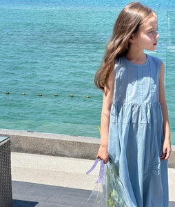 [Preorder] Bubble Pleated Vest Dress