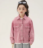 Load image into Gallery viewer, [Preorder] Washed Pink Denim Jacket
