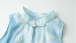 Load image into Gallery viewer, Misty Rain Cheongsam Top &amp; Bottom Set
