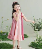 Load image into Gallery viewer, [Preorder] Triple Colors Ruffle Hem Dress
