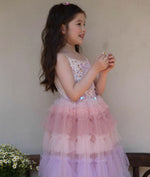 Load image into Gallery viewer, [Preorder] Sequined Gradient Tulle Dress
