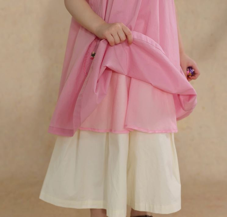 [Preorder] Collar Embroidery Dress